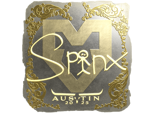 Sticker | Spinx (Gold) | Austin 2025
