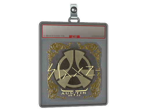 Sticker Slab slaxz- Gold Austin 2025