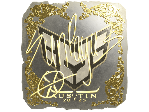 Sticker | SunPayus (Gold) | Austin 2025