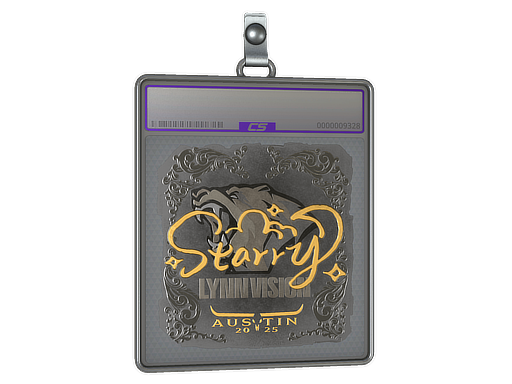 Sticker Slab Starry Foil Austin 2025