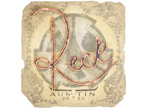 Sticker | reck | Austin 2025
