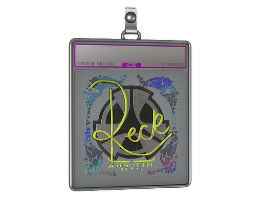 Sticker Slab reck Holo Austin 2025