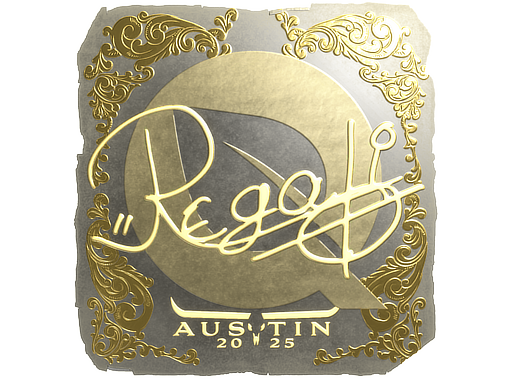 Sticker | regali (Gold) | Austin 2025