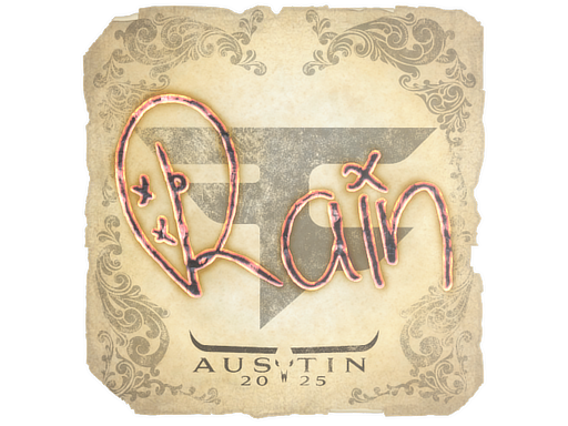 Sticker | rain | Austin 2025