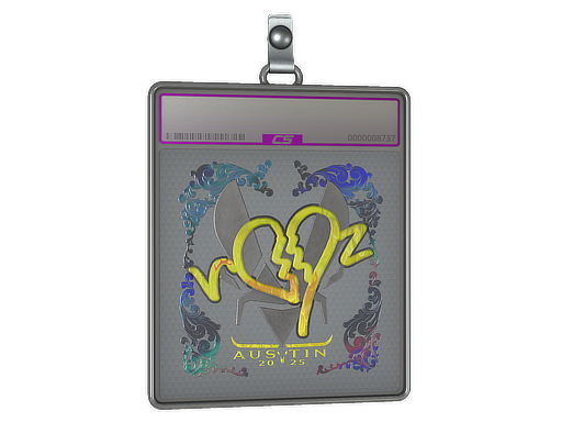 Sticker Slab ropz Holo Austin 2025