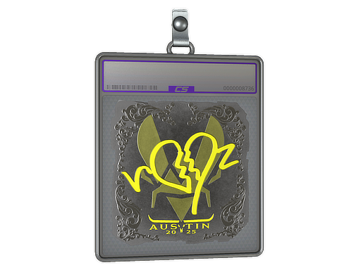 Sticker Slab ropz Foil Austin 2025