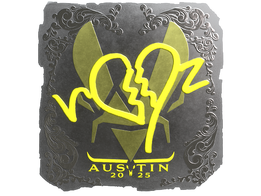 Sticker | ropz (Foil) | Austin 2025