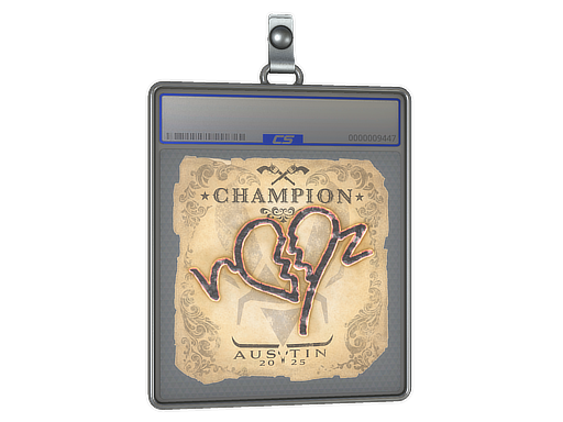 Sticker Slab ropz Champion Austin 2025