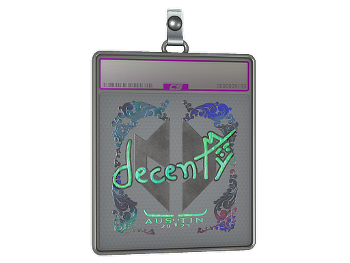 Sticker Slab decenty Holo Austin 2025