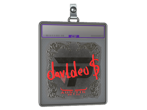 Sticker Slab dav1deuS Foil Austin 2025