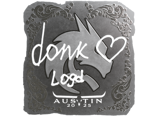 Sticker | donk (Foil) | Austin 2025
