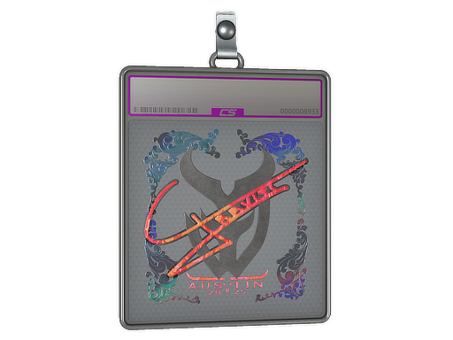 Sticker Slab Graviti Holo Austin 2025