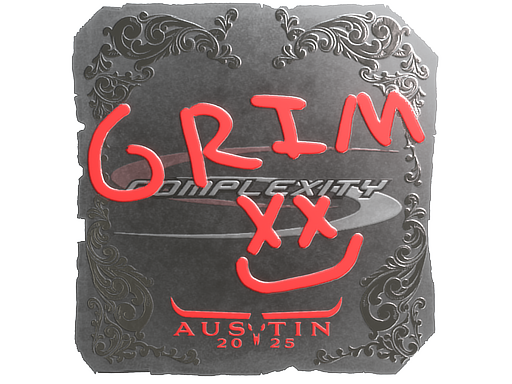 Sticker | Grim (Foil) | Austin 2025