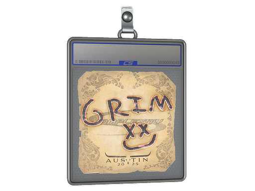 Sticker Slab Grim Austin 2025