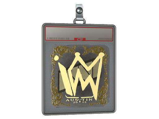 Sticker Slab iM Gold Austin 2025