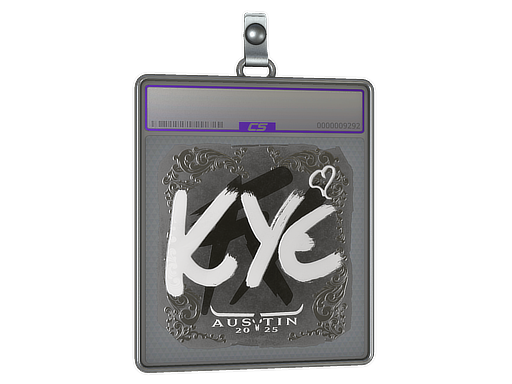Sticker Slab kye Foil Austin 2025