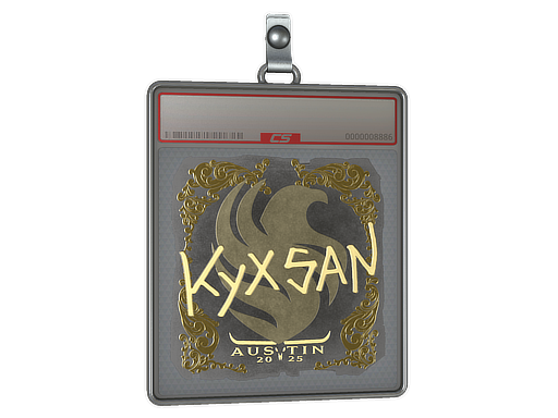 Sticker Slab kyxsan Gold Austin 2025