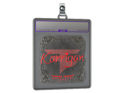 Sticker Slab karrigan Foil Austin 2025