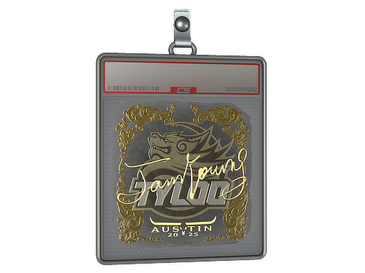 Sticker Slab JamYoung Gold Austin 2025