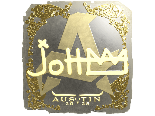 Sticker | jottAAA (Gold) | Austin 2025