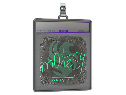 Sticker Slab m0NESY Foil Austin 2025