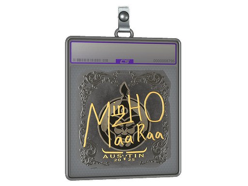 Sticker Slab mzinho Foil Austin 2025