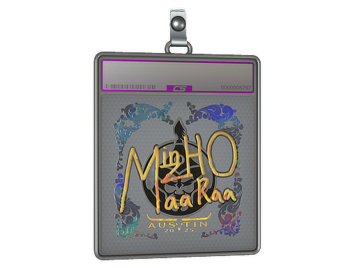 Sticker Slab mzinho Holo Austin 2025