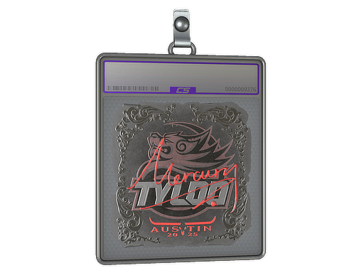 Sticker Slab Mercury Foil Austin 2025