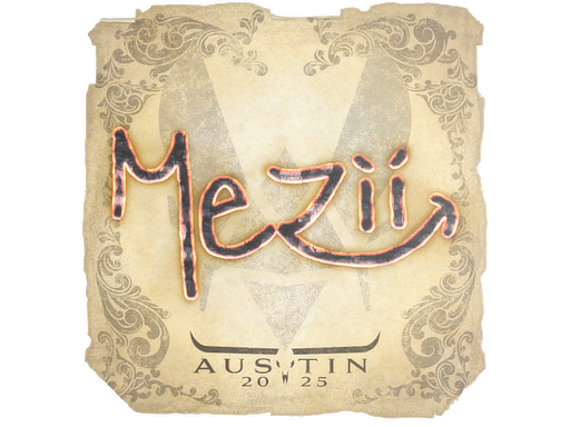 Sticker | mezii | Austin 2025