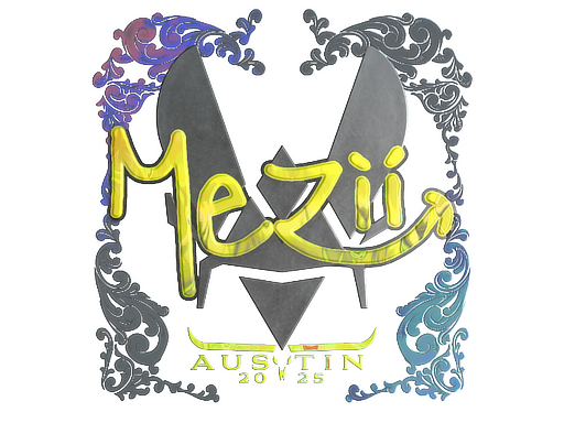 Sticker | mezii (Holo) | Austin 2025