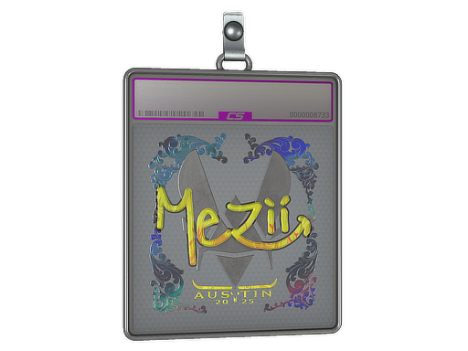 Sticker Slab mezii Holo Austin 2025