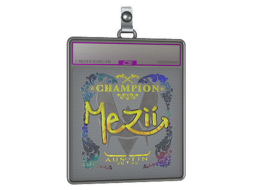 Sticker Slab mezii Holo, Champion Austin 2025