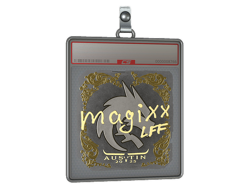 Sticker Slab magixx Gold Austin 2025