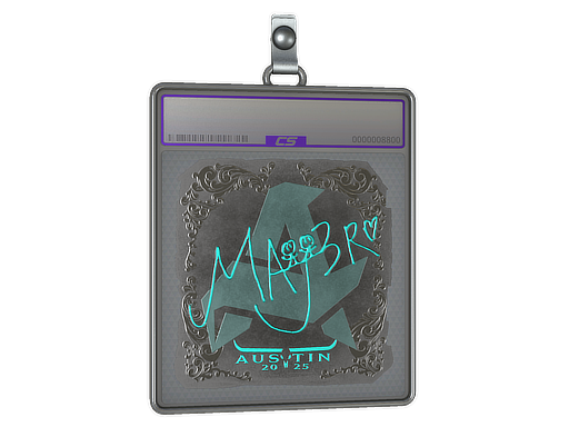 Sticker Slab MAJ3R Foil Austin 2025