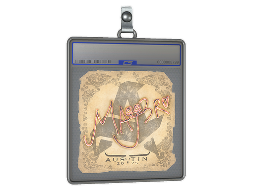 Sticker Slab MAJ3R Austin 2025