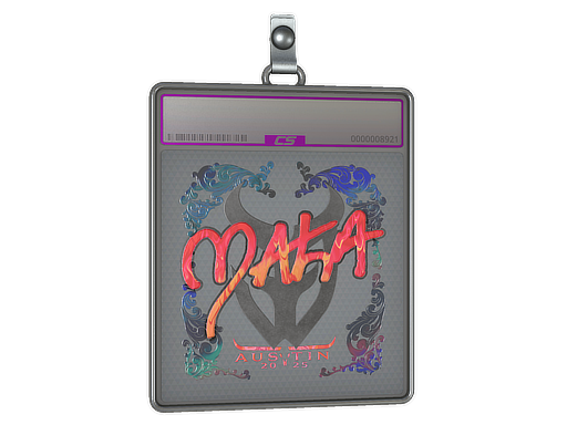 Sticker Slab Maka Holo Austin 2025