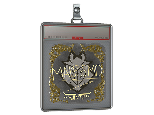 Sticker Slab malbsMd Gold Austin 2025