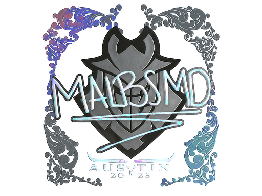 Sticker | malbsMd (Holo) | Austin 2025