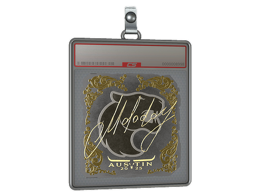 Sticker Slab molodoy Gold Austin 2025