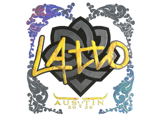 Sticker | latto (Holo) | Austin 2025