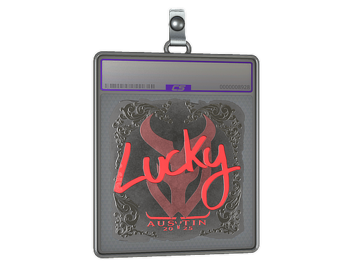 Sticker Slab Lucky Foil Austin 2025