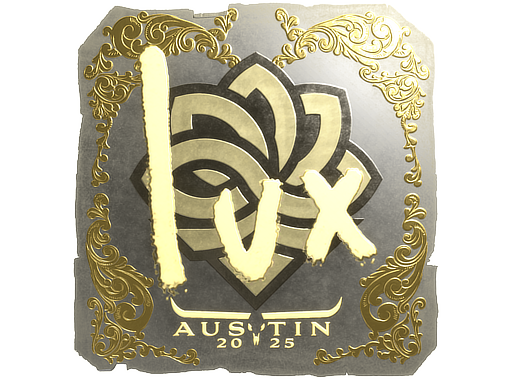 Sticker | lux (Gold) | Austin 2025