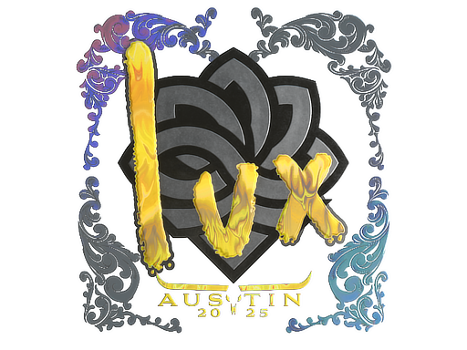 Sticker | lux (Holo) | Austin 2025