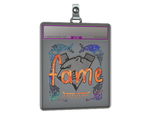 Sticker Slab fame Holo Austin 2025