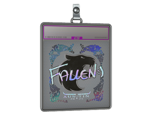 Sticker Slab FalleN Holo Austin 2025