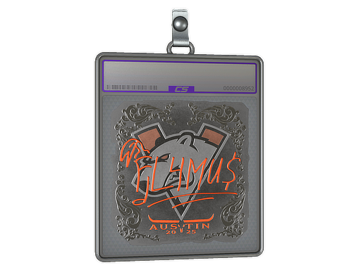 Sticker Slab FL4MUS Foil Austin 2025