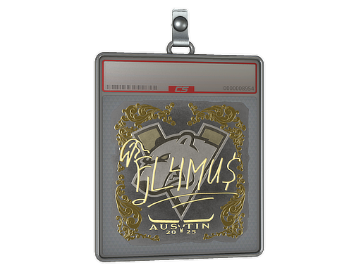 Sticker Slab FL4MUS Gold Austin 2025
