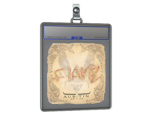 Sticker Slab FlameZ Austin 2025