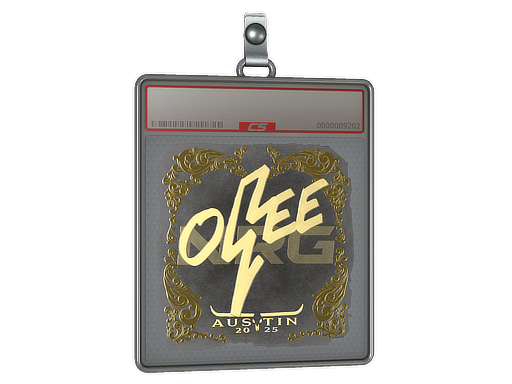Sticker Slab oSee Gold Austin 2025