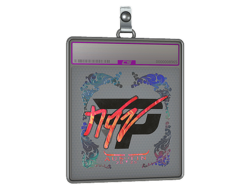 Sticker Slab NQZ Holo Austin 2025